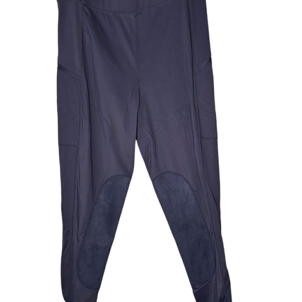 WiLLIT Equestrian Riding Leggings Blue Size L Ankle Length Women
